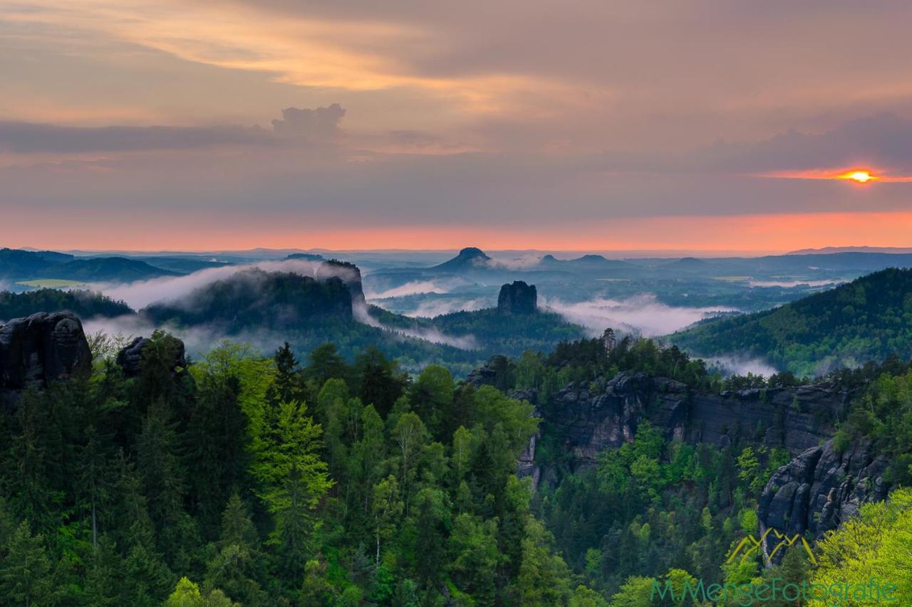 Appartamento Quartier Am Nationalparkhaus Bad Schandau Esterno foto